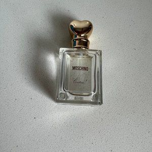 Moschino perfume bottle, empty